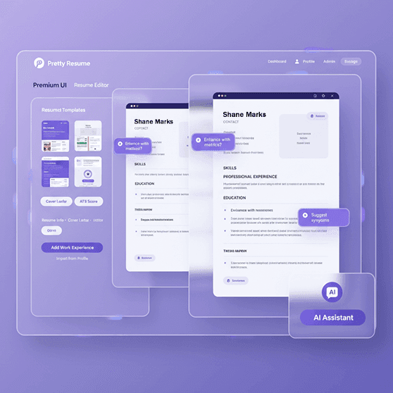 Pretty Resume builder
